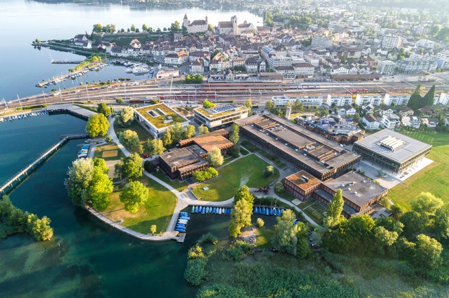 Aerial View of OST Eastern Switzerland University of Applied Sciences